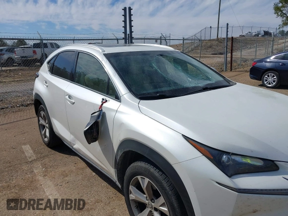 2017 Lexus NX 200t with VIN JTJYARBZ3H2052655, listed as a IAAI auction lot 41853489 with 110,648 mi miles and . Bid and sale history available at DreamBid. Image 6.