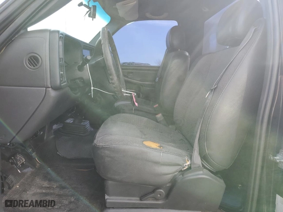 2005 Chevrolet Silverado 1500 Work Truck with VIN 1GCEC14X45Z290157, listed as a Copart auction lot 49680725 with 154,298 mi miles and Salvage Title. Bid and sale history available at carsss.com. Image 7.