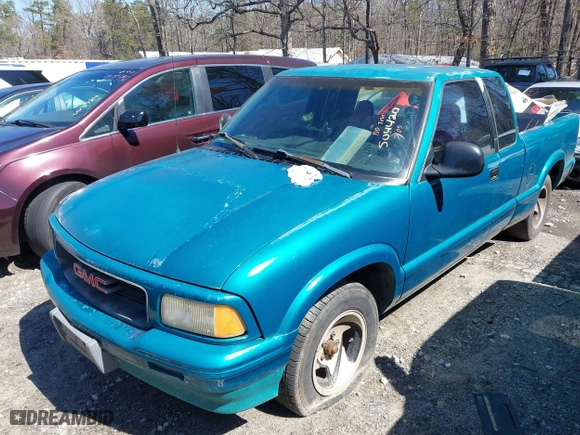 1994 GMC Sonoma with VIN 1GTCS19Z9RK504420, listed as a IAAI auction lot 41695827 with 197,305 mi miles. Bid and sale history available at carsss.com. Image 2.