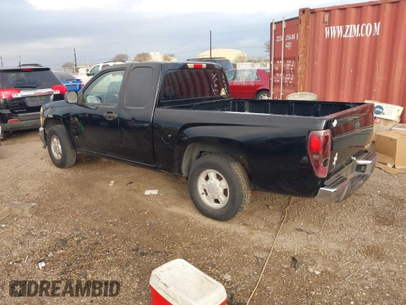 2007 GMC Canyon SL with VIN 1GTCS19EX78252930, listed as a IAAI auction lot 41205302 with 184,769 mi miles. Bid and sale history available at carsss.com. Image 3.