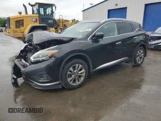 2018 Nissan Murano SL z VIN 5N1AZ2MH4JN201647, wystawiony jako Copart lot #56680115 z przebiegiem 80 043 mil mil oraz Szkoda całkowita • Salvage title. Historia ofert i sprzedaży dostępna na DreamBid. Obrazek 1.