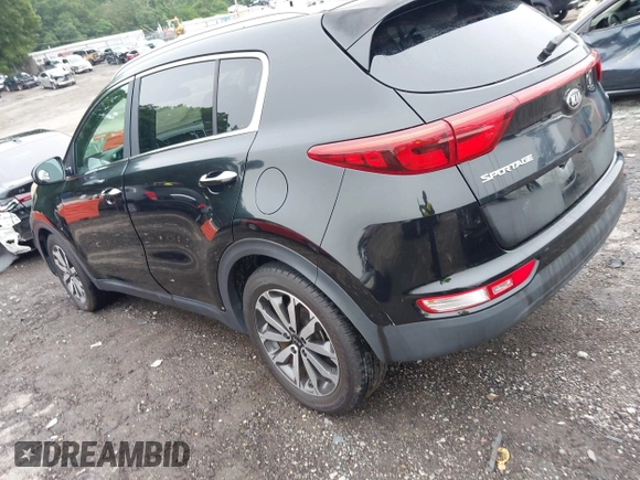 2017 Kia Sportage EX with VIN KNDPN3AC0H7075861, listed as a IAAI auction lot 42343034 with 35,316 mi miles and . Bid and sale history available at DreamBid. Image 3.
