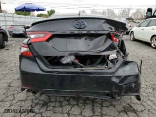 2022 Toyota Camry Hybrid SE with VIN 4T1G31AKXNU044224, listed as a Copart auction lot 44176305 with 52,989 mi miles and Salvage Title. Bid and sale history available at carsss.com. Image 6.