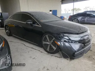 2023 Mercedes-Benz EQS with VIN W1KCG2DB4PA030368, listed as a Copart auction lot 46223924 with 5,619 mi miles. Bid and sale history available at carsss.com. Image 4.