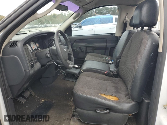 2005 Dodge 1500 SLT with VIN 1D7HA16N35J622186, listed as a Copart auction lot 80544344 with Not Provided miles and Salvage Title. Bid and sale history available at carsss.com. Image 7.