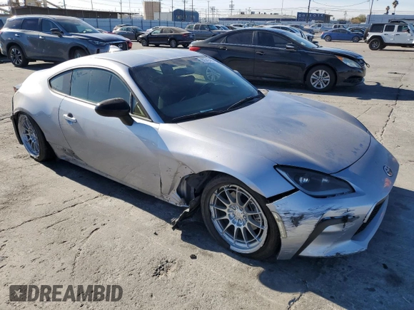 2023 Toyota GR86 with VIN JF1ZNBC1XP8756591, listed as a Copart auction lot 89342485 with 37,686 mi miles and Salvage Title. Bid and sale history available at carsss.com. Image 4.
