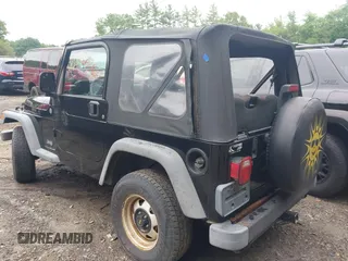 2004 Jeep Wrangler SE with VIN 1J4FA291X4P800973, listed as a IAAI auction lot 42691809 with 116,942 mi miles and . Bid and sale history available at DreamBid. Image 3.