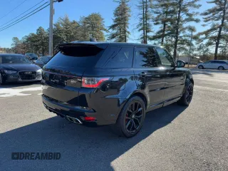 2018 Land Rover Range Rover Sport SVR with VIN SALWZ2SE9JA804998, listed as a Copart auction lot 88532855 with 102,965 mi miles and Clean Title. Bid and sale history available at carsss.com. Image 3.