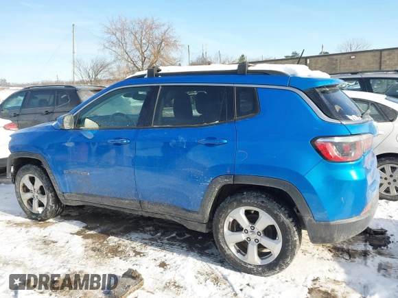 2018 Jeep Compass Latitude with VIN 3C4NJCBBXJT165349, listed as a IAAI auction lot 41283025 with 25,680 mi miles and . Bid and sale history available at DreamBid. Image 15.