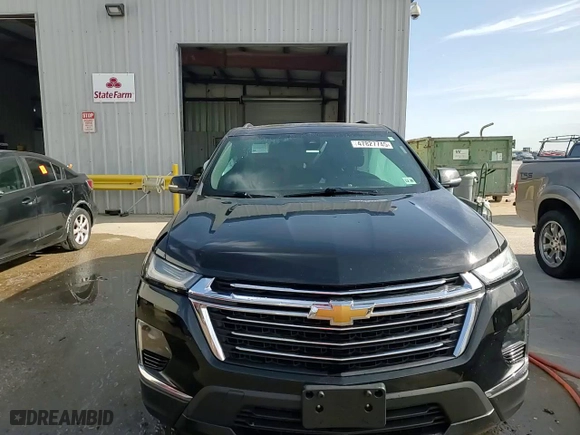 2022 Chevrolet Traverse LT Leather with VIN 1GNEVHKW5NJ115287, listed as a Copart auction lot 47827745 with 133,484 mi miles and Salvage Title. Bid and sale history available at carsss.com. Image 14.
