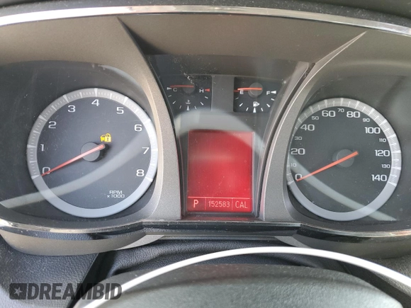 2011 GMC Terrain SLE-2 z VIN 2CTALSEC4B6249281, wystawiony jako Copart lot #57477015 z przebiegiem 152 583 mil mil oraz Szkody całkowita. Historia ofert i sprzedaży dostępna na DreamBid. Obrazek 9.