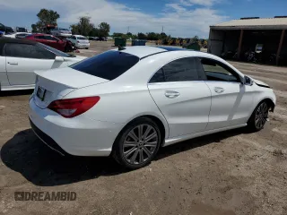 2018 Mercedes-Benz CLA 250 with VIN WDDSJ4EB1JN677303, listed as a Copart auction lot 66519163 with Not Provided miles and . Bid and sale history available at DreamBid. Image 3.