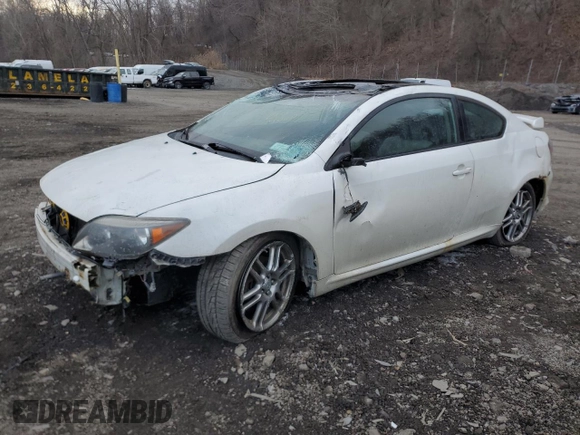 2007 Scion tC Spec with VIN JTKDE177670211220, listed as a Copart auction lot 89142195 with 273,803 mi miles and Salvage Title. Bid and sale history available at carsss.com. Image 1.