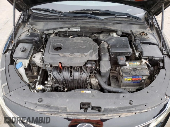 2016 Kia Optima EX with VIN 5XXGU4L33GG079351, listed as a Copart auction lot 58868595 with 138,723 mi miles and Salvage title. Bid and sale history available at DreamBid. Image 11.