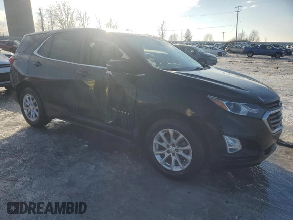 2021 Chevrolet Equinox LT with VIN 3GNAXUEV3ML306976, listed as a Copart auction lot 43698715 with 91,734 mi miles and Non Repairable. Bid and sale history available at DreamBid. Image 4.