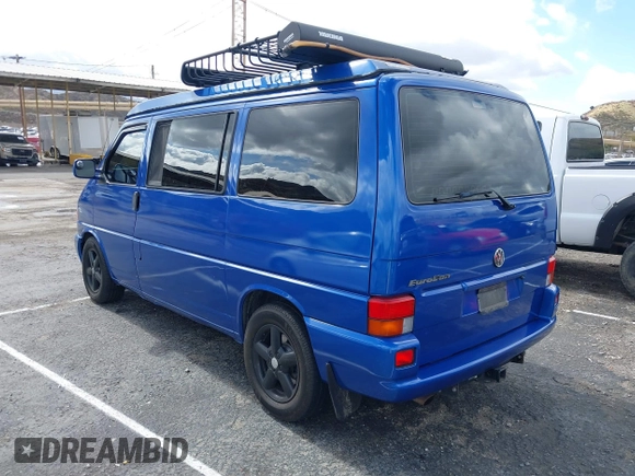 2002 Volkswagen EuroVan MV с VIN WV2NB47002H005993, выставлен на аукционе IAAI как лот 41568379 с пробегом 143 133 миль миль и . История ставок и продаж доступна на DreamBid. Изображение 3.
