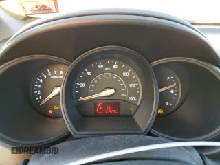 2012 Kia Rio EX with VIN KNADN5A38C6011321, listed as a Copart auction lot 75755234 with 111,405 mi miles and Salvage Title. Bid and sale history available at carsss.com. Image 9.