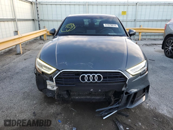 2017 Audi A3 Sedan Premium Plus with VIN WAUJ8GFF1H1008693, listed as a Copart auction lot 41979014 with 65,909 mi miles. Bid and sale history available at carsss.com. Image 5.