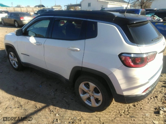 2018 Jeep Compass Latitude with VIN 3C4NJCBB4JT263261, listed as a IAAI auction lot 41862332 with 102,617 mi miles. Bid and sale history available at carsss.com. Image 3.