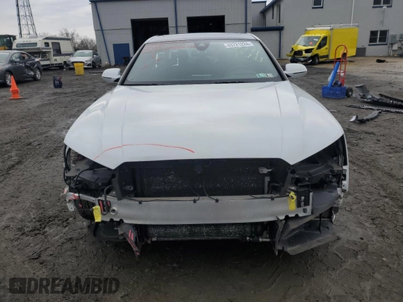 2018 Audi A8 with VIN WAU44AFD9JN000764, listed as a Copart auction lot 43721224 with 58,686 mi miles and . Bid and sale history available at DreamBid. Image 5.