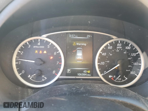 2018 Nissan Sentra S with VIN 3N1AB7AP0JY316849, listed as a Copart auction lot 41911685 with 106,384 mi miles and Salvage Title. Bid and sale history available at carsss.com. Image 9.