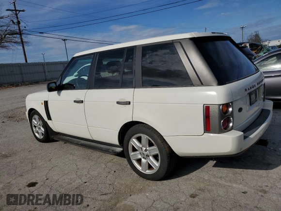 2003 Land Rover Range Rover HSE with VIN SALME11413A120214, listed as a Copart auction lot 78830704 with 145,237 mi miles and Clean title. Bid and sale history available at DreamBid. Image 2.
