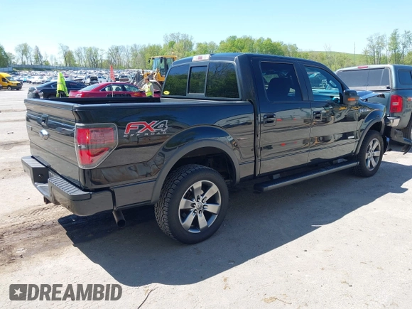 2014 Ford F-150 XL with VIN 1FTFW1ET3EFC67381, listed as a IAAI auction lot 42225858 with 85,853 mi miles and . Bid and sale history available at DreamBid. Image 4.