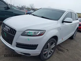 2015 Audi Q7 Premium Plus with VIN WA1LGAFE7FD030822, listed as a IAAI auction lot 41957888 with 116,476 mi miles and . Bid and sale history available at DreamBid. Image 17.