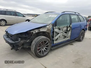 2014 Volkswagen Jetta SportWagen TDI w/Sunroof & Nav with VIN 3VWPL7AJ9EM623561, listed as a Copart auction lot 45231435 with 136,173 mi miles and Salvage Title. Bid and sale history available at carsss.com. Image 1.