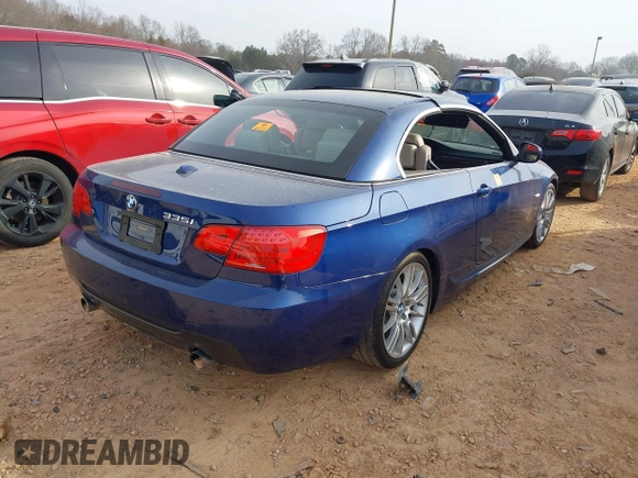 2013 BMW 3 Series 335i with VIN WBADX7C53DJ589765, listed as a IAAI auction lot 41792999 with 70,161 mi miles and . Bid and sale history available at carsss.com. Image 4.
