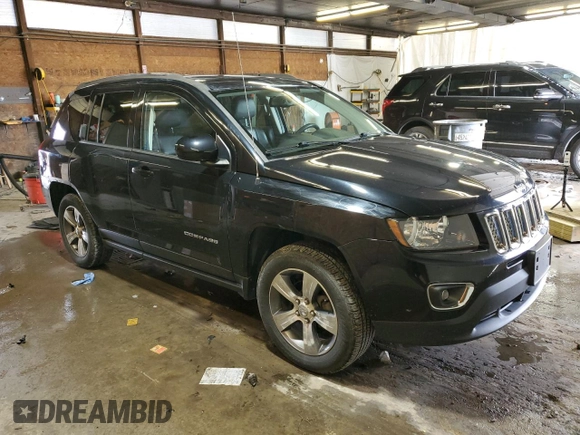 2016 Jeep Compass High Altitude с VIN 1C4NJDEB0GD738761, выставлен на аукционе Copart как лот 63696045 с пробегом 45 521 миль миль и Списание • Salvage title. История ставок и продаж доступна на DreamBid. Изображение 4.