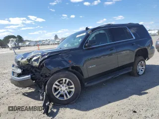 2017 Chevrolet Tahoe LS with VIN 1GNSCAKC5HR368654, listed as a Copart auction lot 47991565 with 111,939 mi miles and Salvage title. Bid and sale history available at DreamBid. Image 1.