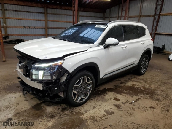 2022 Hyundai Santa Fe Hybrid SEL Premium with VIN KM8S3DA14NU040530, listed as a Copart auction lot 77708184 with 78,024 mi miles and Salvage Title. Bid and sale history available at carsss.com. Image 1.