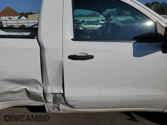 2021 Chevrolet Silverado 1500 Work Truck with VIN 3GCNWAEK0MG400260, listed as a Copart auction lot 71597894 with 53,430 mi miles and Salvage Title. Bid and sale history available at carsss.com. Image 10.