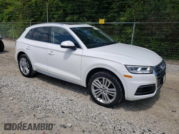 2018 Audi Q5 Premium Plus z VIN WA1BNAFY7J2241275, wystawiony jako Copart lot #60296885 z przebiegiem 47 345 mil mil oraz Szkoda całkowita • Salvage title. Historia ofert i sprzedaży dostępna na DreamBid. Obrazek 4.