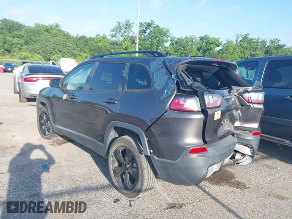 2019 Jeep Cherokee Latitude Plus with VIN 1C4PJLLN9KD303312, listed as a IAAI auction lot 42224128 with 67,139 mi miles and . Bid and sale history available at DreamBid. Image 3.