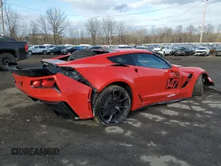 2017 Chevrolet Corvette Grand Sport 2LT with VIN 1G1YY2D78H5118271, listed as a Copart auction lot 88959095 with 0 mi miles and Salvage Title. Bid and sale history available at carsss.com. Image 3.