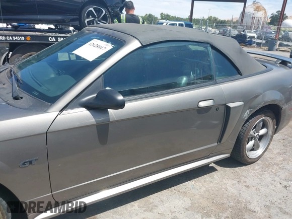 2002 Ford Mustang GT Deluxe with VIN 1FAFP45X02F157407, listed as a IAAI auction lot 42628017 with 104,068 mi miles and . Bid and sale history available at DreamBid. Image 14.