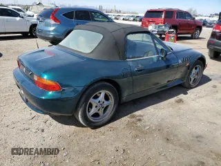 1997 BMW 3 Series 1.9L with VIN 4USCH7325VLE03227, listed as a Copart auction lot 44815605 with 45,842 mi miles and Salvage Title. Bid and sale history available at carsss.com. Image 3.