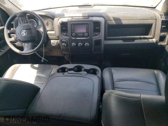2022 Ram 1500 Tradesman with VIN 1C6RR6FGXNS155257, listed as a Copart auction lot 77655834 with 35,886 mi miles and Salvage title. Bid and sale history available at DreamBid. Image 8.