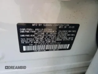 2020 Subaru Forester Limited with VIN JF2SKAUC6LH503102, listed as a Copart auction lot 50157655 with 78,911 mi miles and Salvage Title. Bid and sale history available at carsss.com. Image 14.