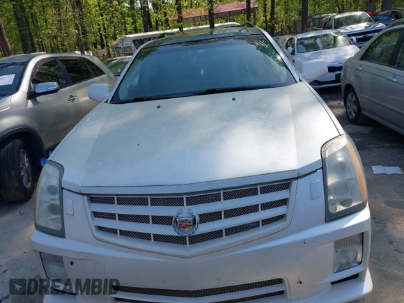 2008 Cadillac SRX with VIN 1GYEE63A480108836, listed as a IAAI auction lot 41993953 with 135,254 mi miles. Bid and sale history available at carsss.com. Image 6.