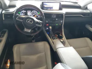 2018 Lexus RX with VIN JTJDGKCA5J2001645, listed as a Copart auction lot 43565565 with 72,617 mi miles and Salvage Title. Bid and sale history available at carsss.com. Image 8.