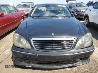 2004 Mercedes-Benz S 55 AMG with VIN WDBNG74J24A422606, listed as a Copart auction lot 74218554 with Not Provided miles and Non Repairable. Bid and sale history available at DreamBid. Image 5.
