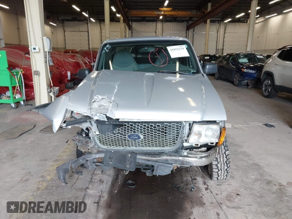 2001 Ford Ranger XL Fleet with VIN 1FTZR15E91TA29391, listed as a IAAI auction lot 41852139 with 235,586 mi miles. Bid and sale history available at carsss.com. Image 12.