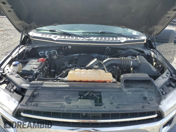 2018 Ford F-150 XL with VIN 1FTEW1E53JKE15690, listed as a Copart auction lot 54586685 with 165,730 mi miles and Clean title. Bid and sale history available at DreamBid. Image 11.