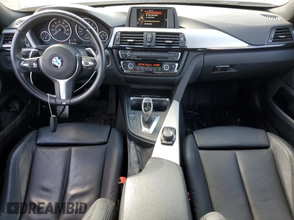 2015 BMW 4 Series 435i xDrive with VIN WBA4B3C51FGV48817, listed as a Copart auction lot 52997265 with 77,812 mi miles and Salvage Title. Bid and sale history available at DreamBid. Image 8.
