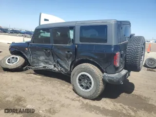 2024 Ford Bronco Badlands with VIN 1FMEE9BP6RLA19522, listed as a Copart auction lot 52170655 with 10,057 mi miles and Salvage Title. Bid and sale history available at carsss.com. Image 2.