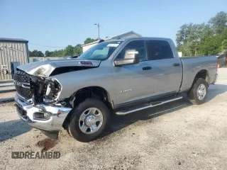 2024 Ram 2500 Big Horn with VIN 3C6UR5DJ8RG348216, listed as a Copart auction lot 61998405 with 22,244 mi miles and Clean title. Bid and sale history available at DreamBid. Image 1.