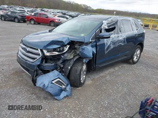 2018 Ford Edge SEL with VIN 2FMPK4J8XJBC35568, listed as a IAAI auction lot 41964368 with 59,024 mi miles. Bid and sale history available at carsss.com. Image 2.